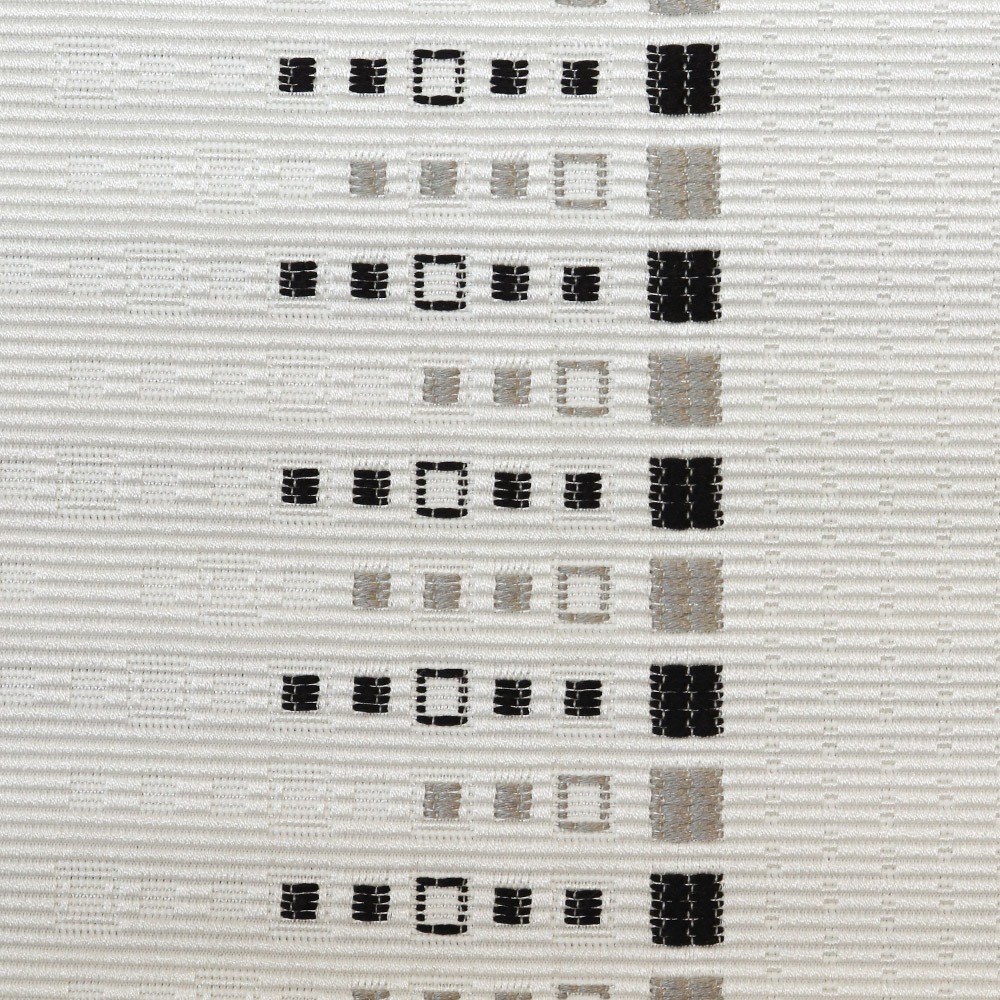 博多紋八寸名古屋帯（スティック）：白【協和織工場】