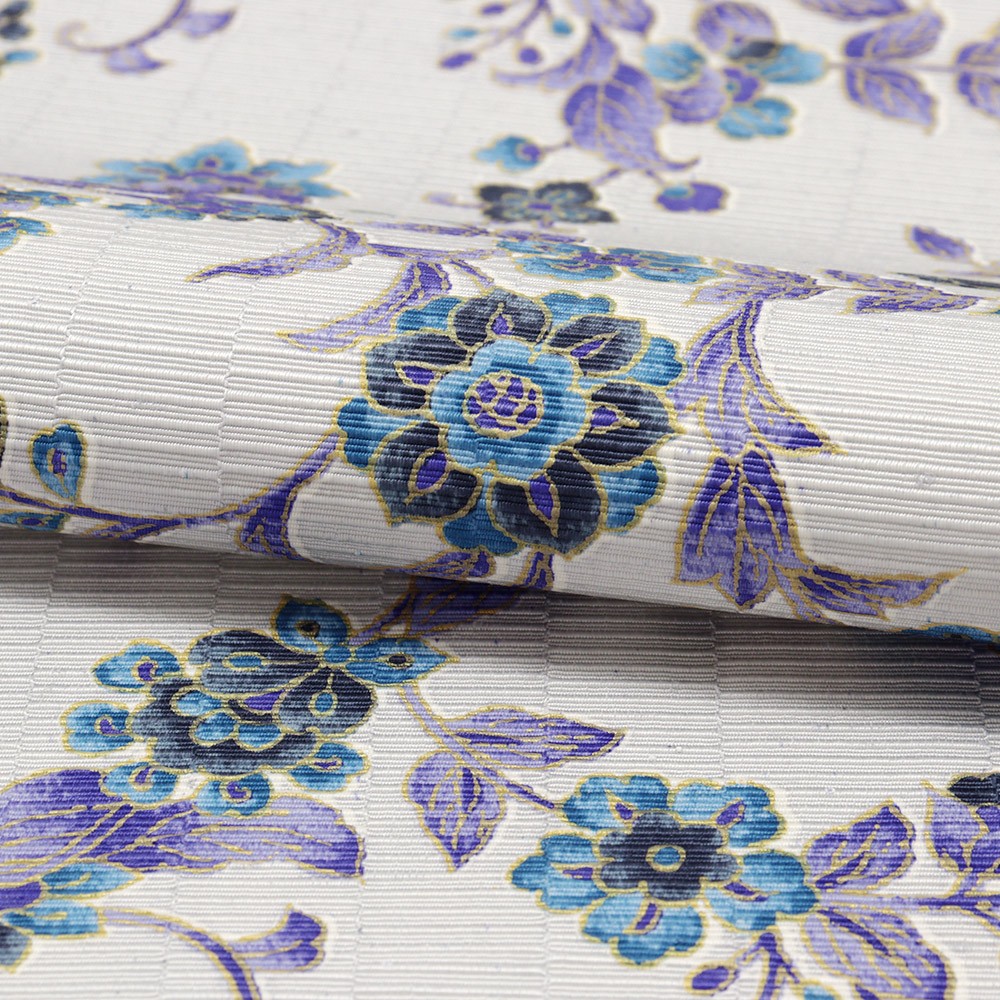 牛首八寸名古屋帯(花冠)【白山工房×岡重】