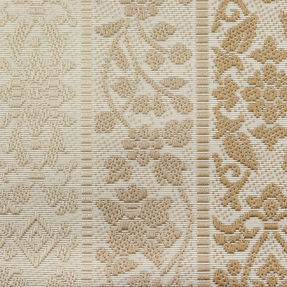 博多八寸名古屋帯(更紗間道)【森博多織】