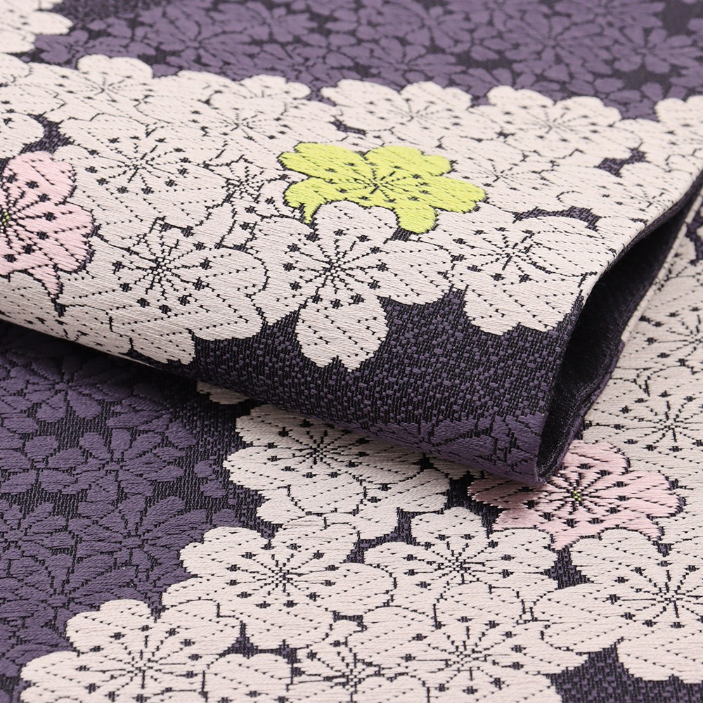 新品 仕立て上がり西陣九寸名古屋帯(小桜)【佐々木染織】