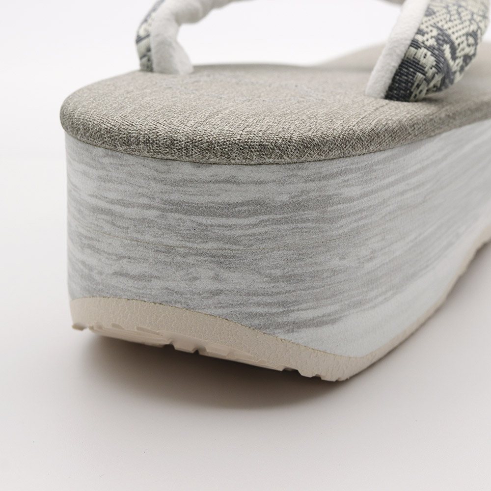 博多織カフェ草履(花唐草)【カレンブロッソ】