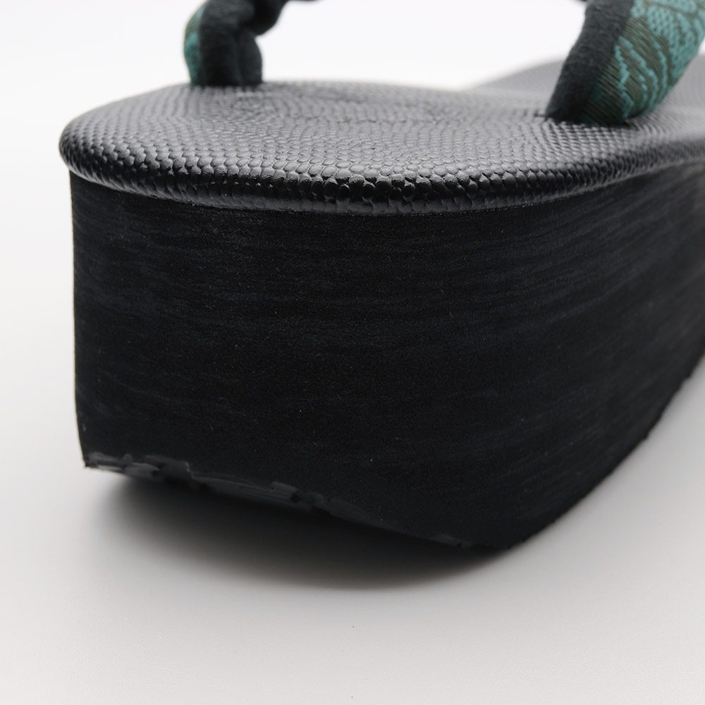 博多織カフェ草履(花唐草)【カレンブロッソ】