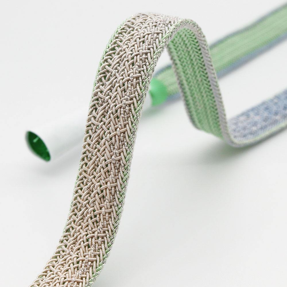 耳付き昼夜伊賀くみひも夏帯締(ぼかし/無地)【ITOGO】