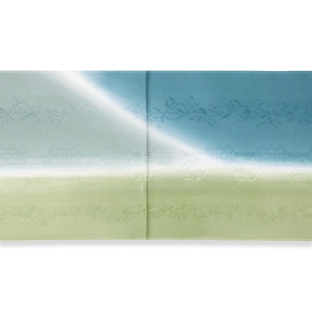 ぼかし帯揚(縦分け斜め縞)【加藤萬】