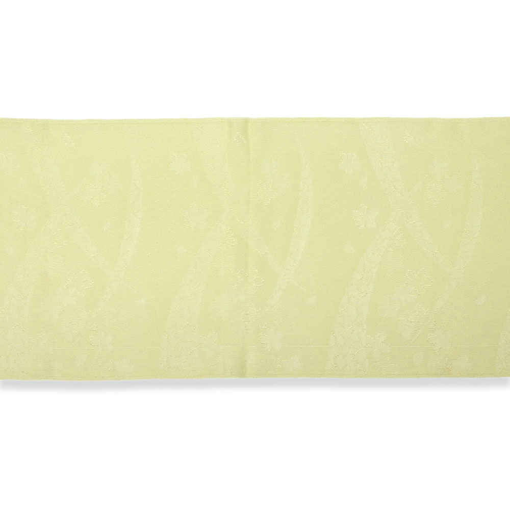 紗帯揚(芝に桜)【加藤萬】