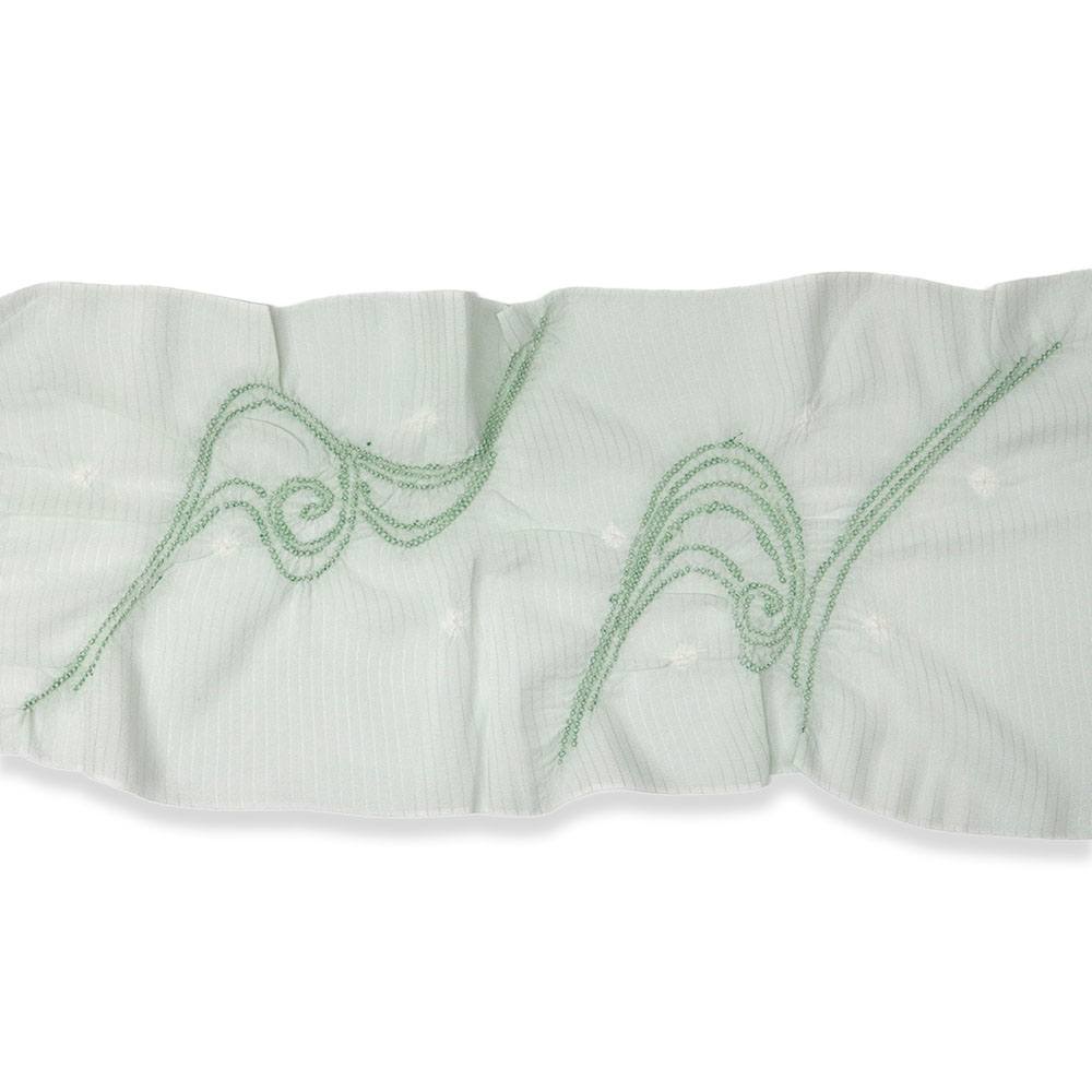 絽帯揚(渦文)【加藤萬】