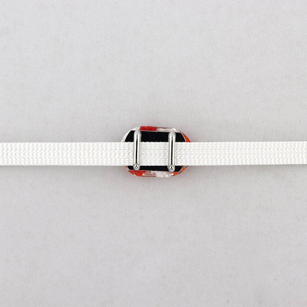 ミルフィオリ帯留(楕円)【スタジオサカミ】