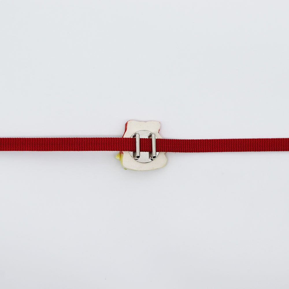 清水焼帯留(ベルと星)【馬籠静】