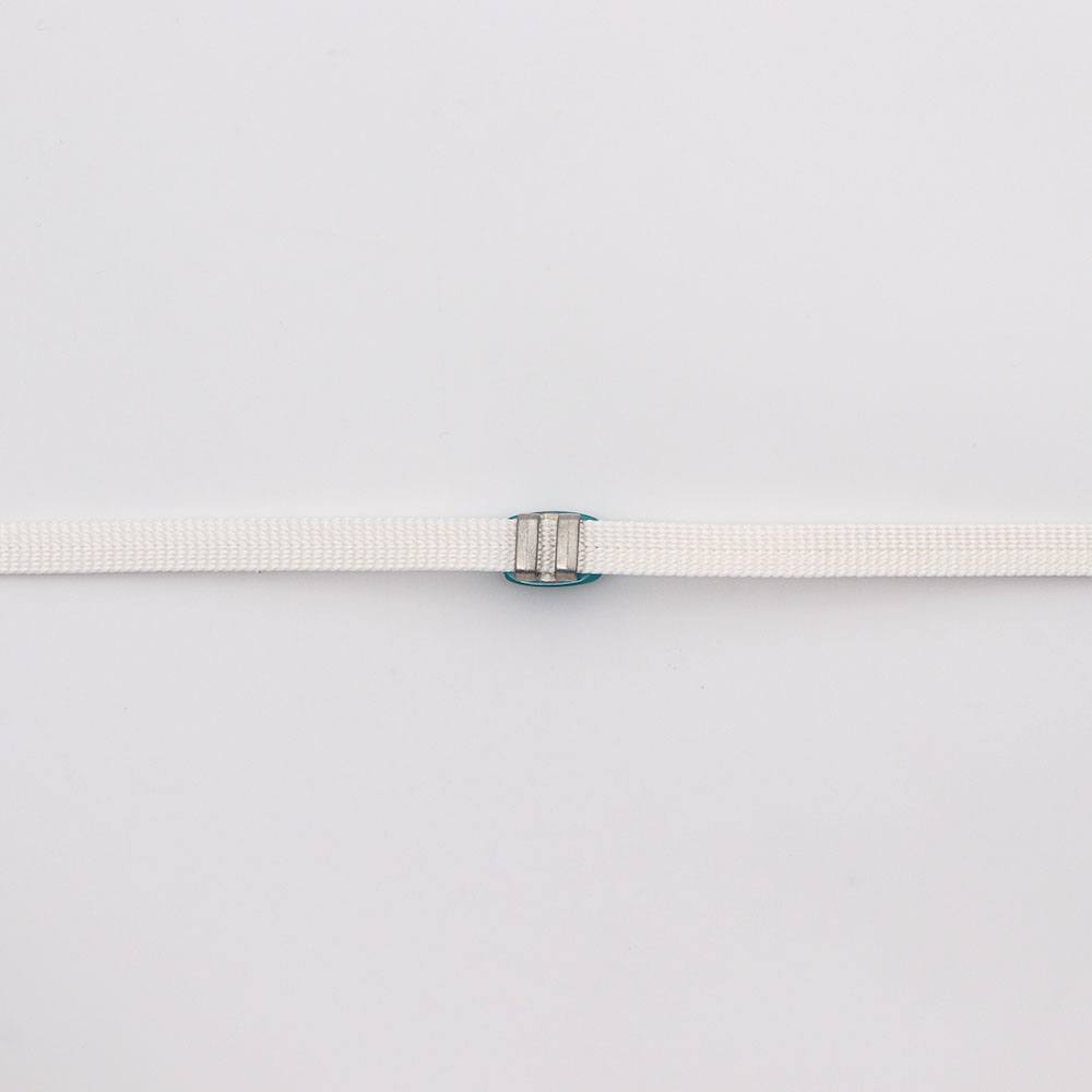 天然石帯留(シーブルーカルセドニー)