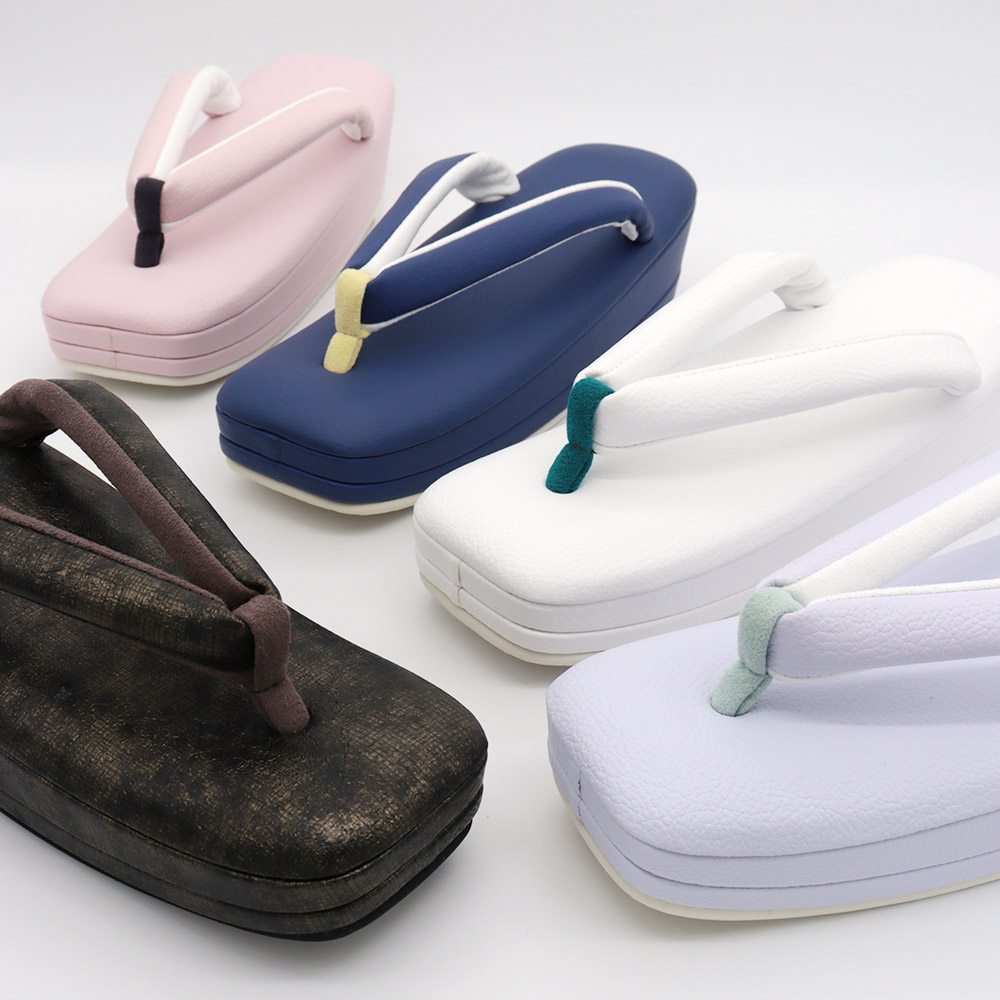 スクエア型草履『kakutto』【岩佐×いち利モール】