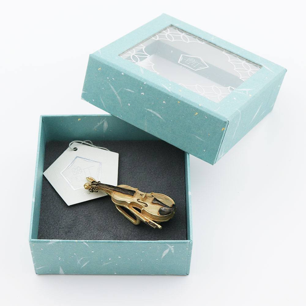 帯留(バイオリン)【数-SUU-】