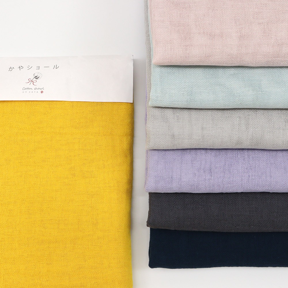 かや大判ショール【幡-BAN INOUE-】