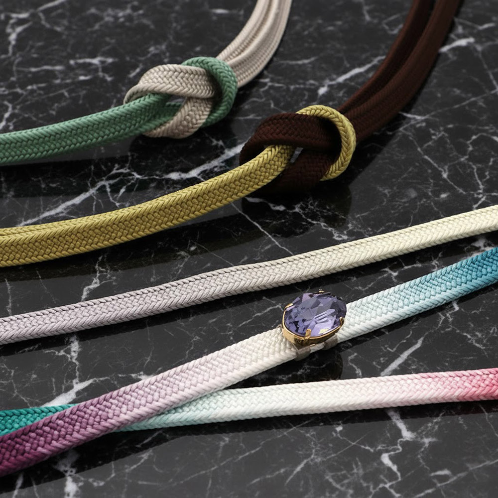 三分紐帯締(長尺/広幅)『ゆらぎ彩』【衿秀×いち利モール】