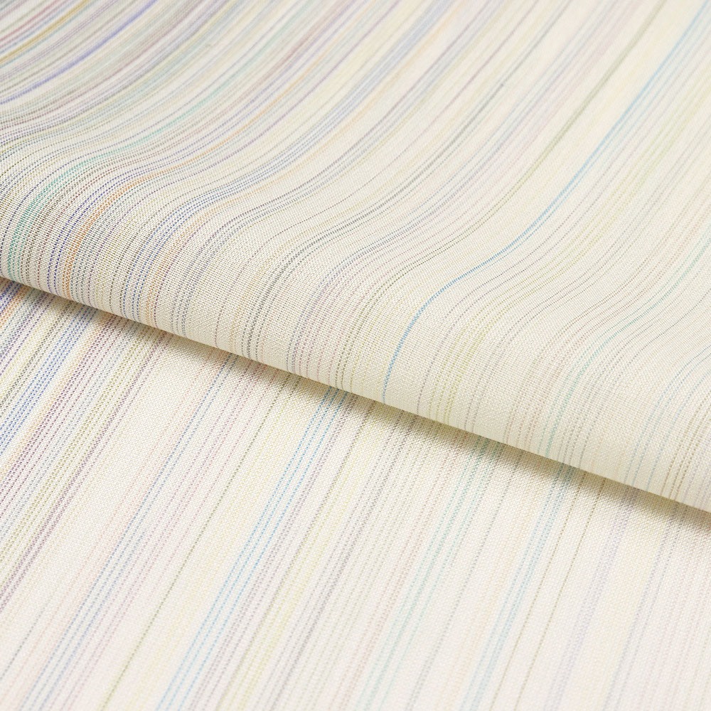 夏塩沢『100色乱縞』【やまだ織】