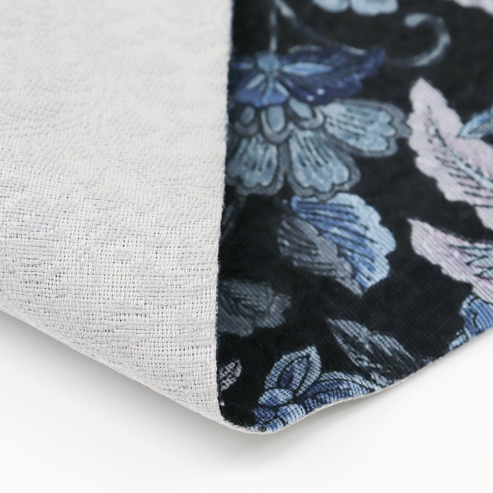 本手染め江戸更紗袋帯(唐花)【染・大松】