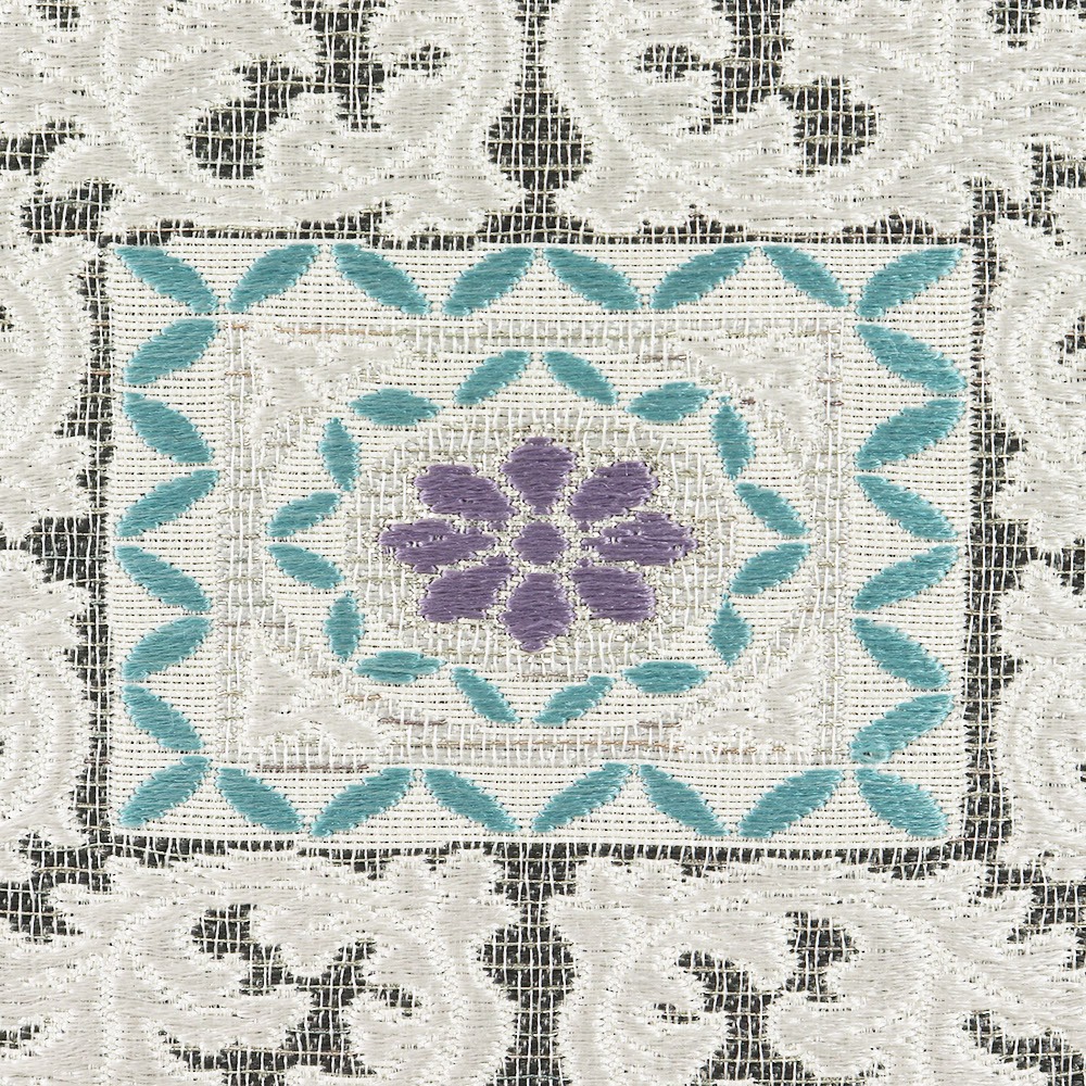 桃皮染め西陣袋帯(華菱)『綾形』【吉村織物】