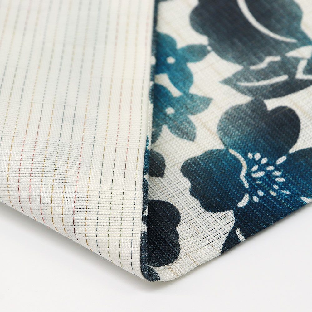 京紅型染め袋帯(花尽くし)