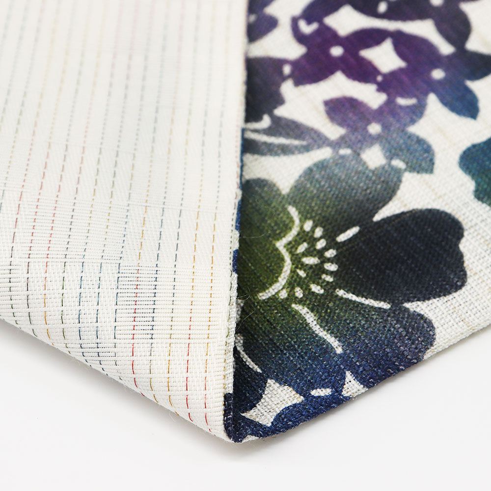 京紅型染め袋帯(花尽くし)