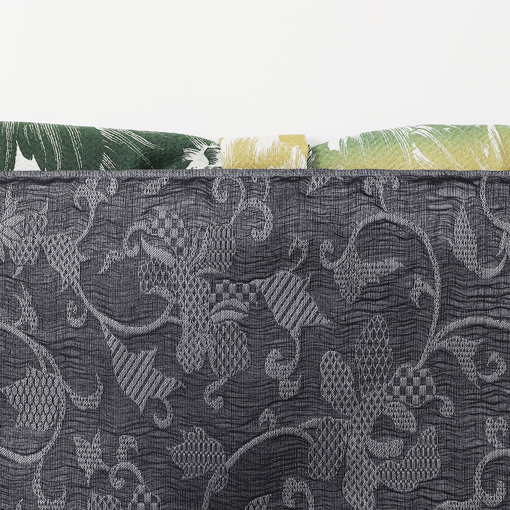 縦ぼかし帯揚(牡丹)【小室庵】