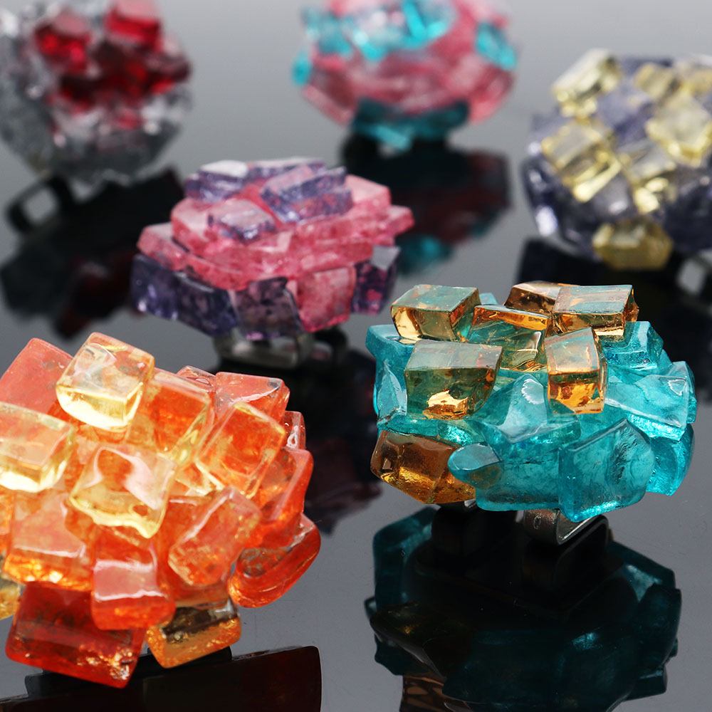 ガラス帯留『秋の彩』【kao×いち利モール】