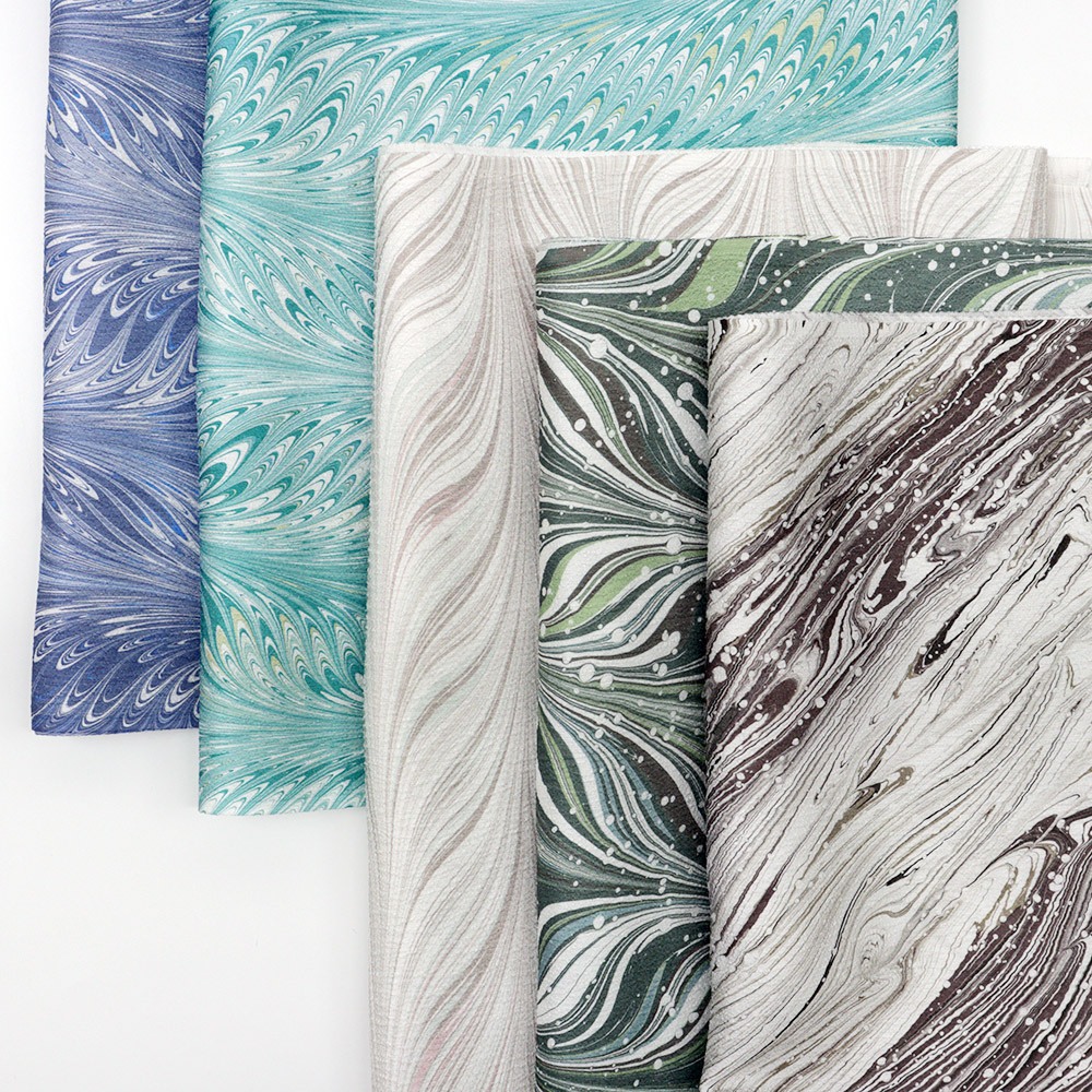 帯揚『墨流し』【いち利モールオリジナル】