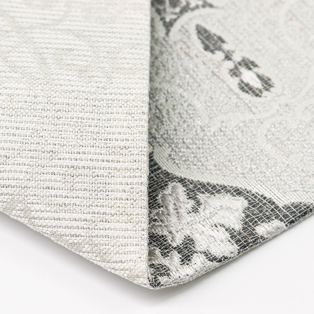 桃皮染め西陣袋帯(華菱)『綾形』【吉村織物】