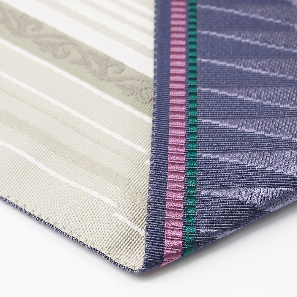 博多リバーシブル袋帯(変わり間道/幾何)【大倉織物】