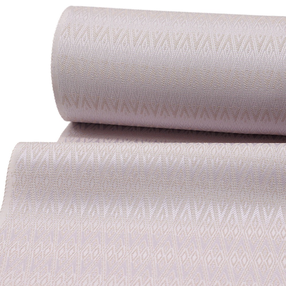 色無地（武田菱）『タッサーゴールドシルク』