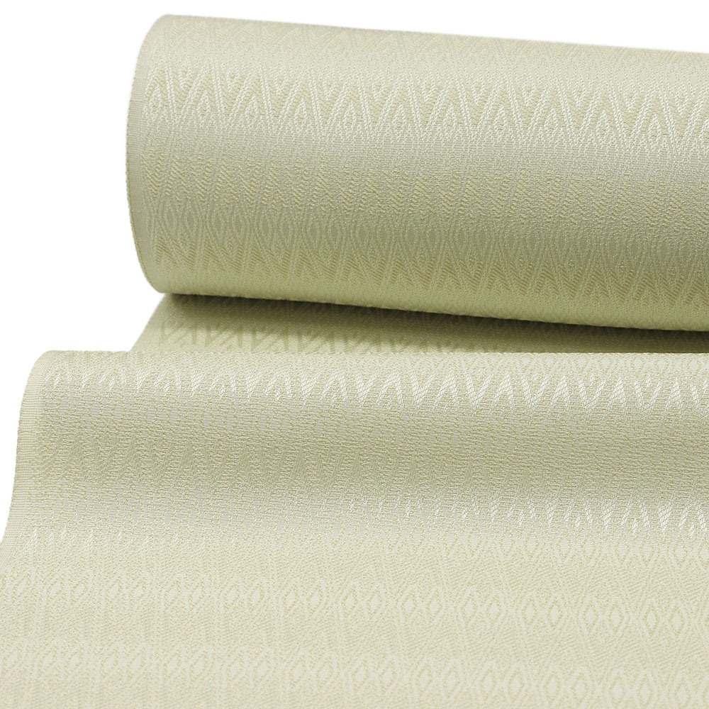 色無地（武田菱）『タッサーゴールドシルク』