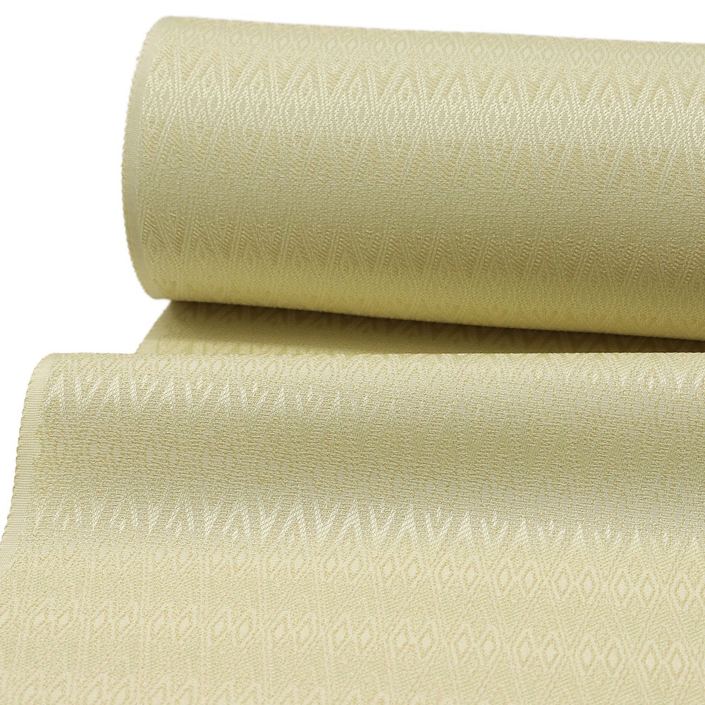 色無地(武田菱)『タッサーゴールドシルク』