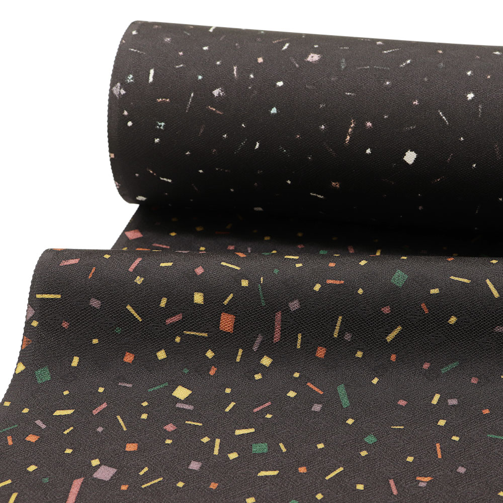 板場友禅小紋（角散らし）【染の一富司】