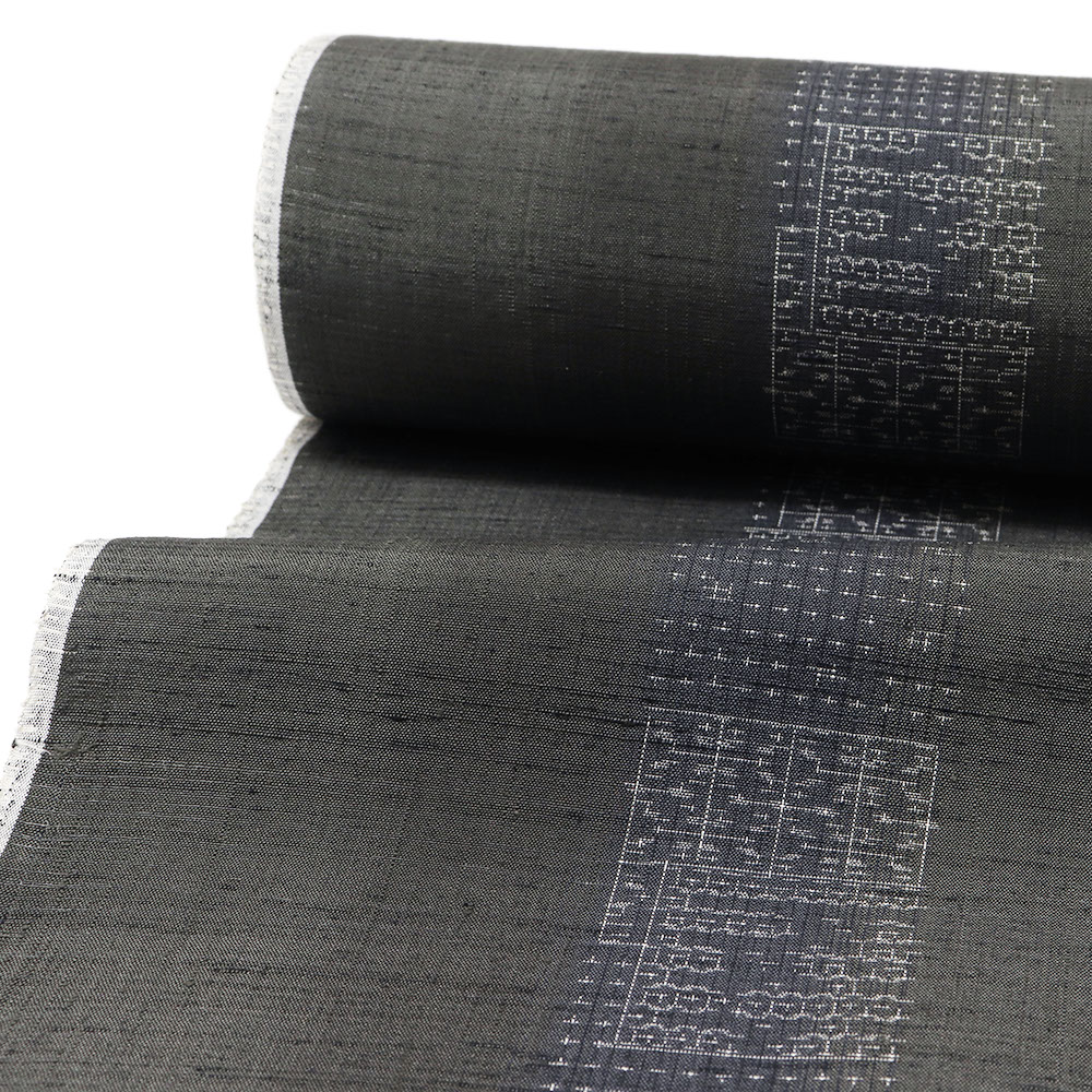 結城紬（80山亀甲/間道）