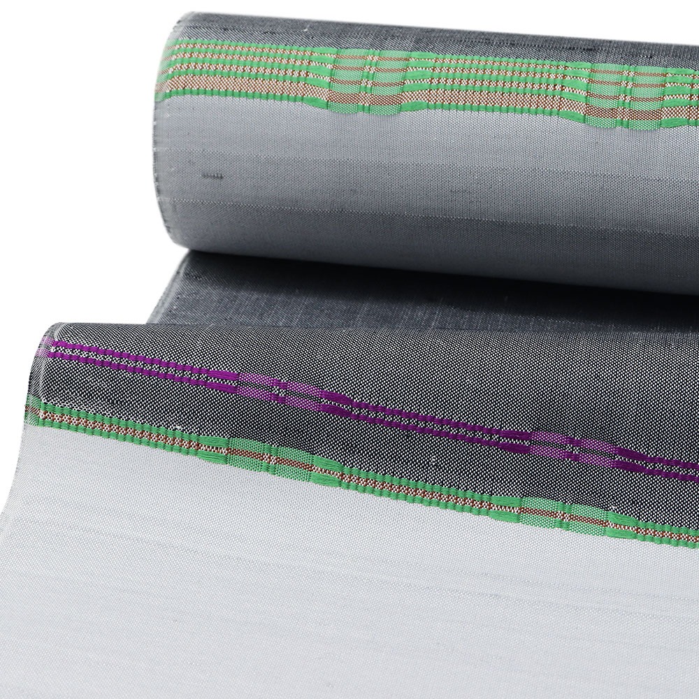 紬（横段）『最上華舞季』【繭屋清十郎】