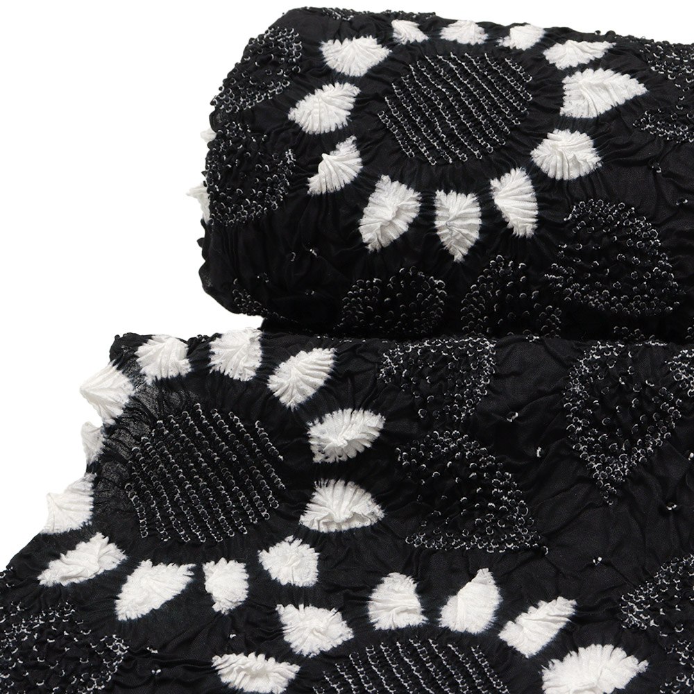 絞り浴衣（向日葵）【藤娘きぬたや】