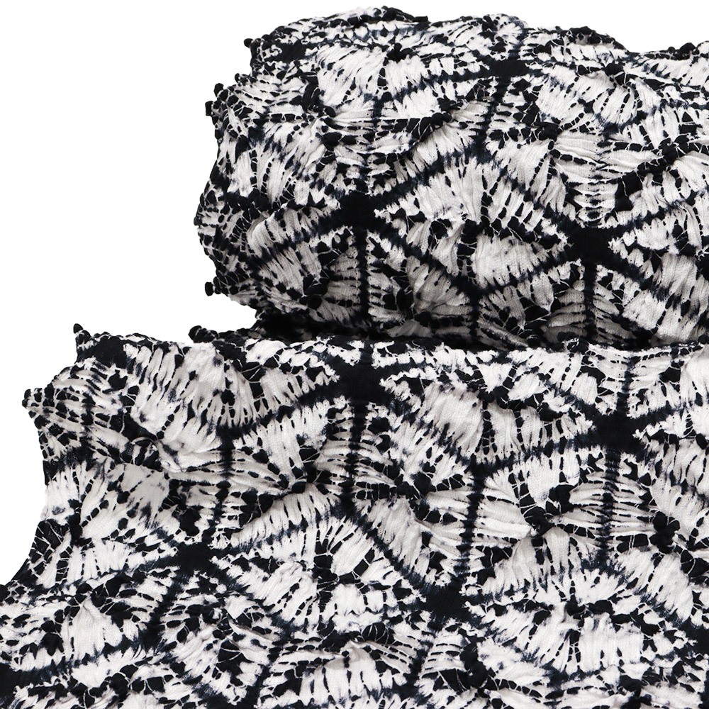 絞り浴衣（麻の葉）【藤娘きぬたや】