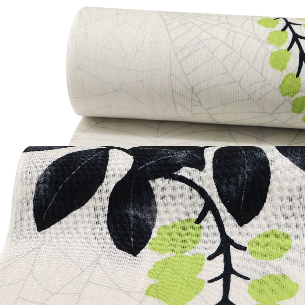 浴衣（松園の藤）【誉田屋源兵衛】