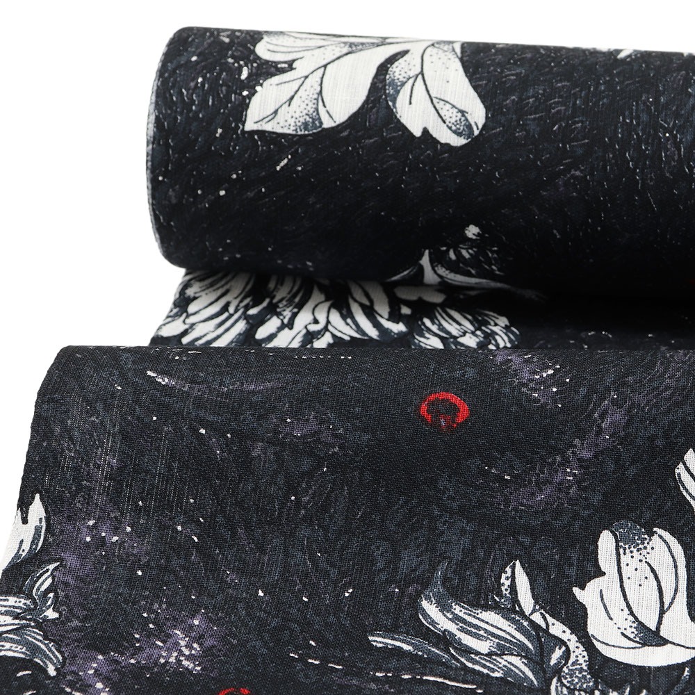 浴衣（花カラス）【誉田屋源兵衛】