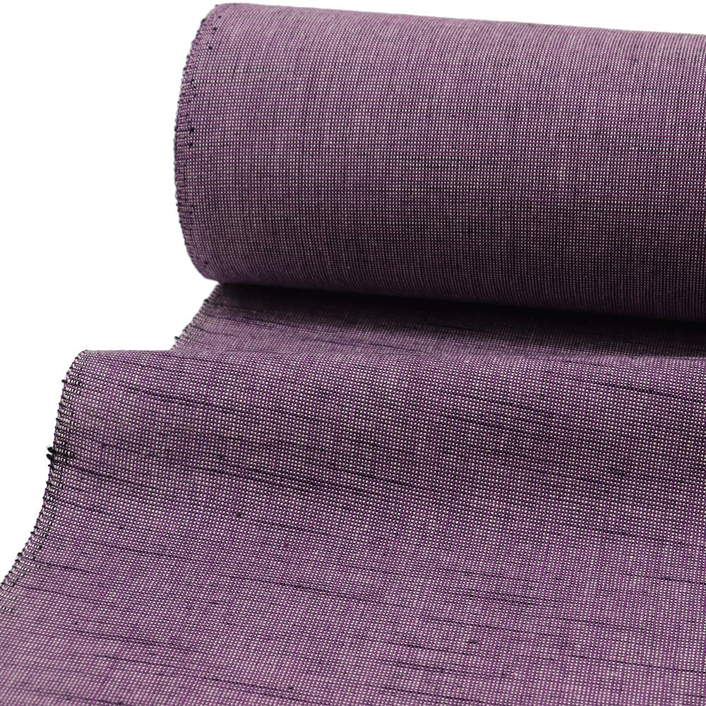 久留米絣：紫【坂田織物】