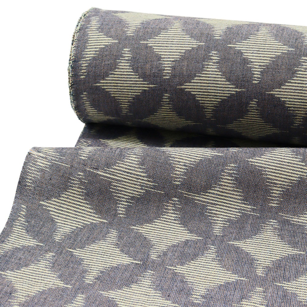 久留米絣（七宝）【坂田織物】