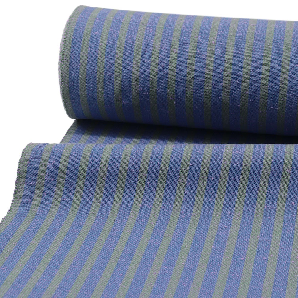 久留米絣（縞）【坂田織物】