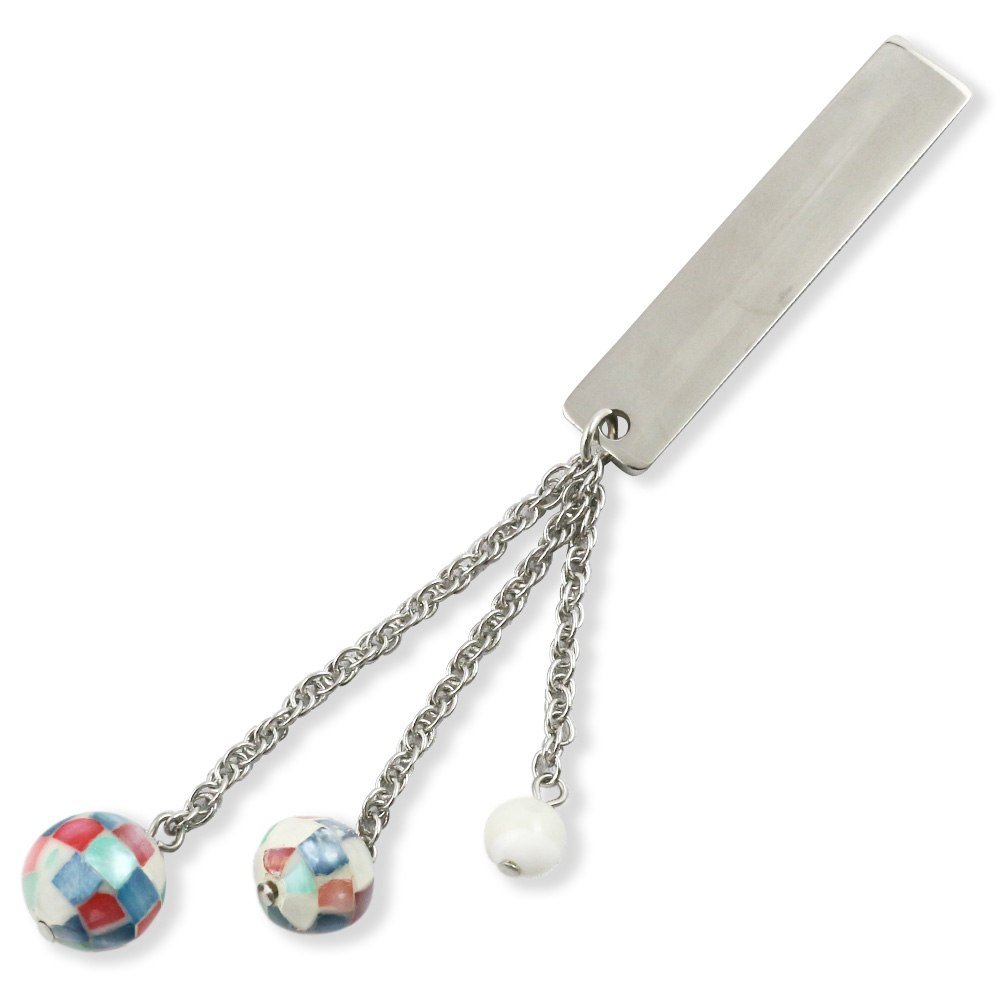 螺鈿根付（３連）『花しおり』【大原商店】