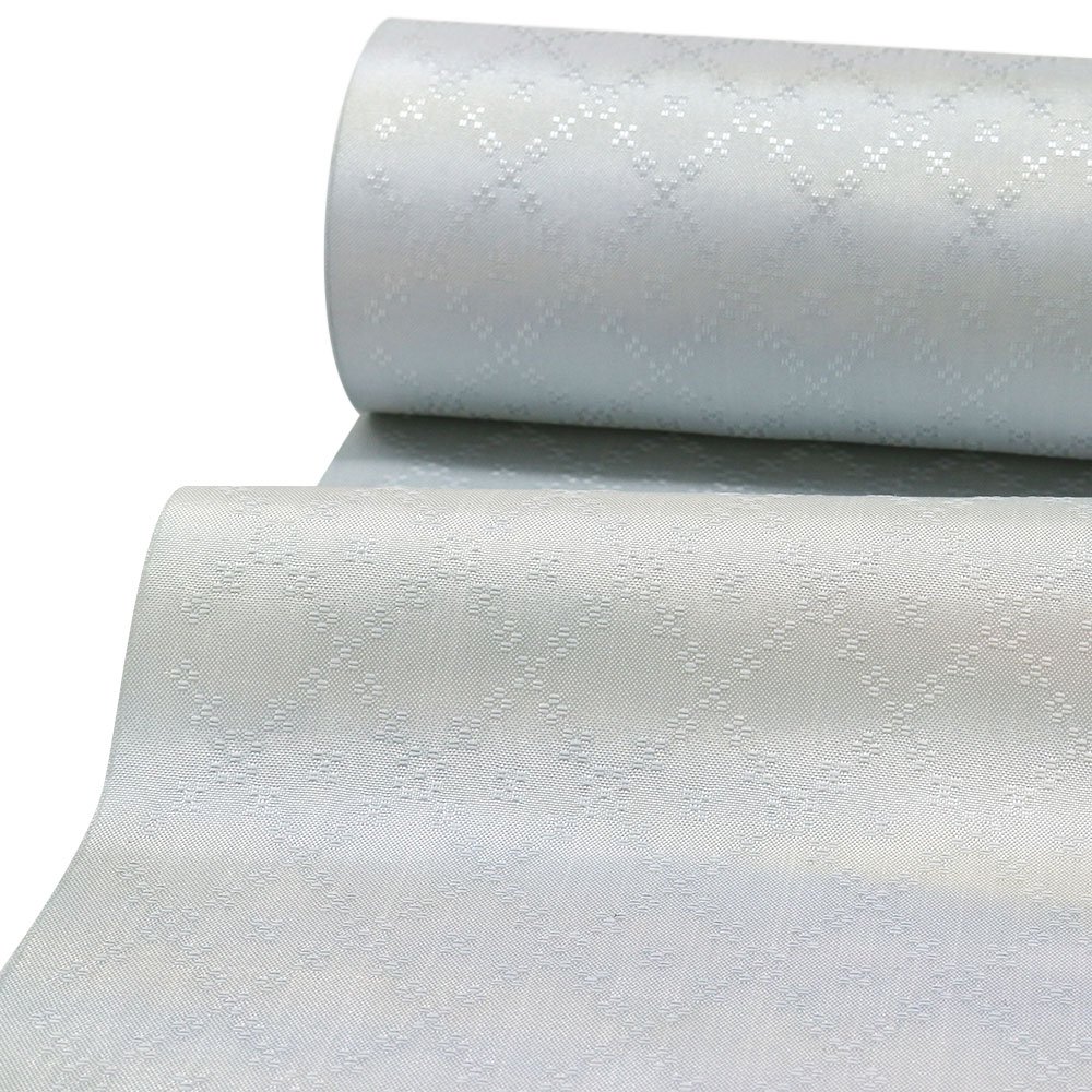 後染め薩摩花織（花格子）【大迫織物】