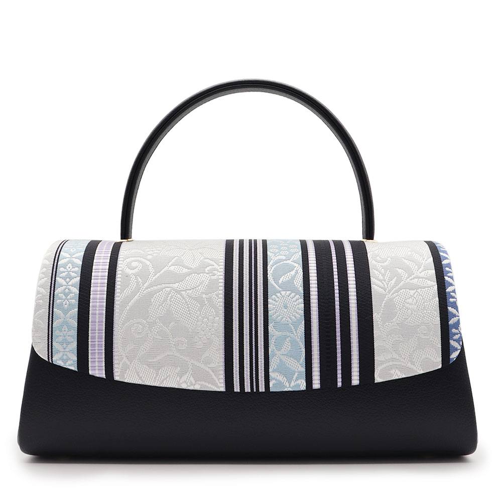 博多織かぶせバッグ（葡萄唐草）【いち利モールオリジナル】