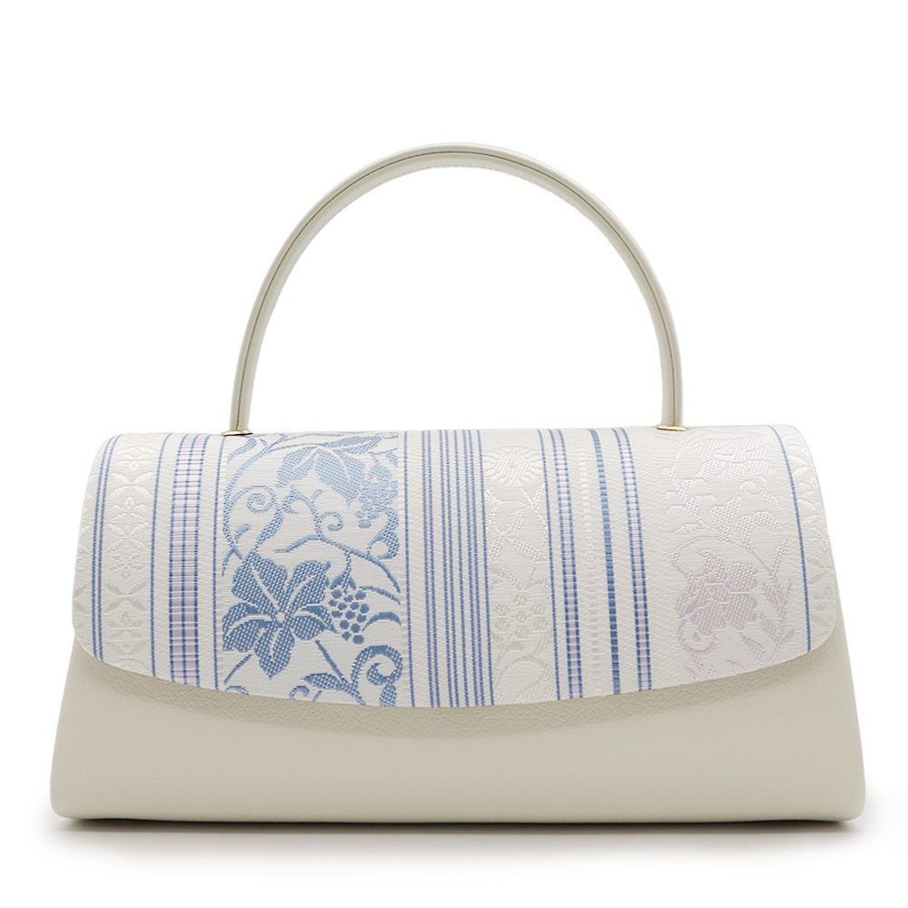 博多織かぶせバッグ（葡萄唐草）【いち利モールオリジナル】