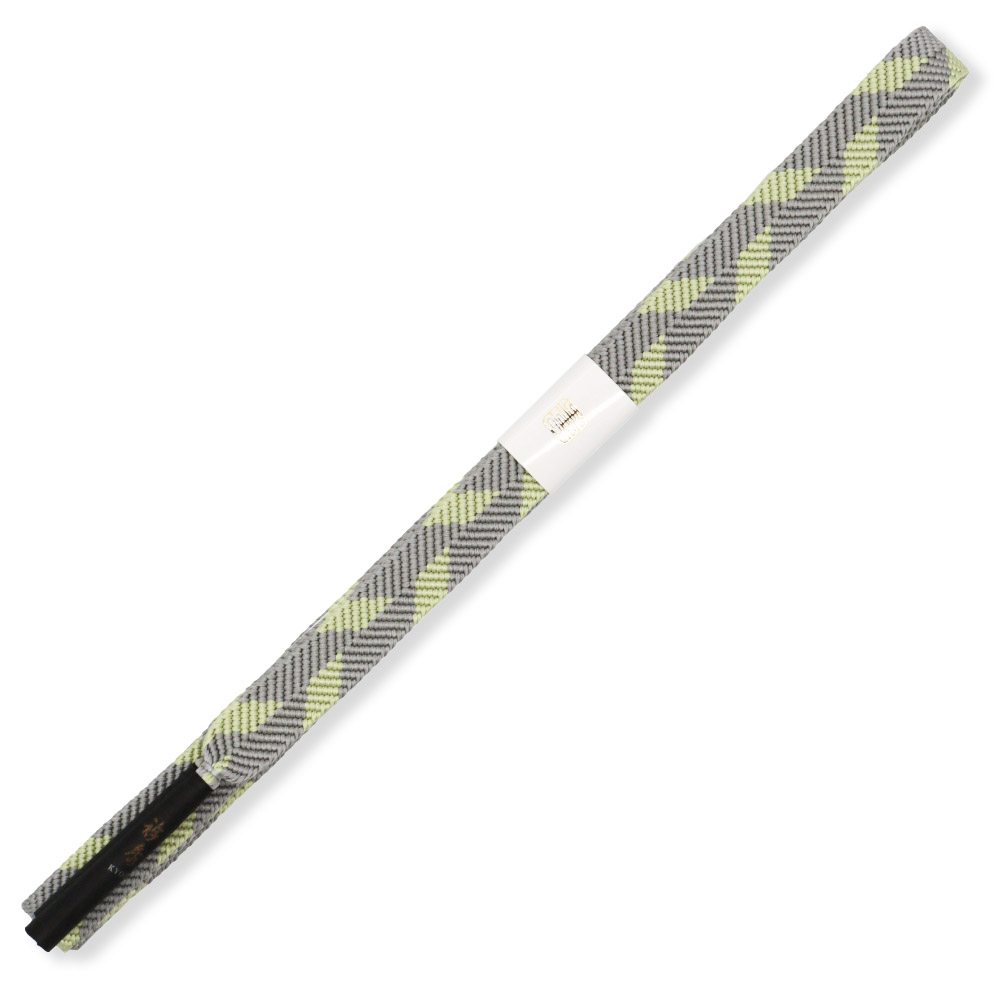 笹波組み帯締(柳)【衿秀】