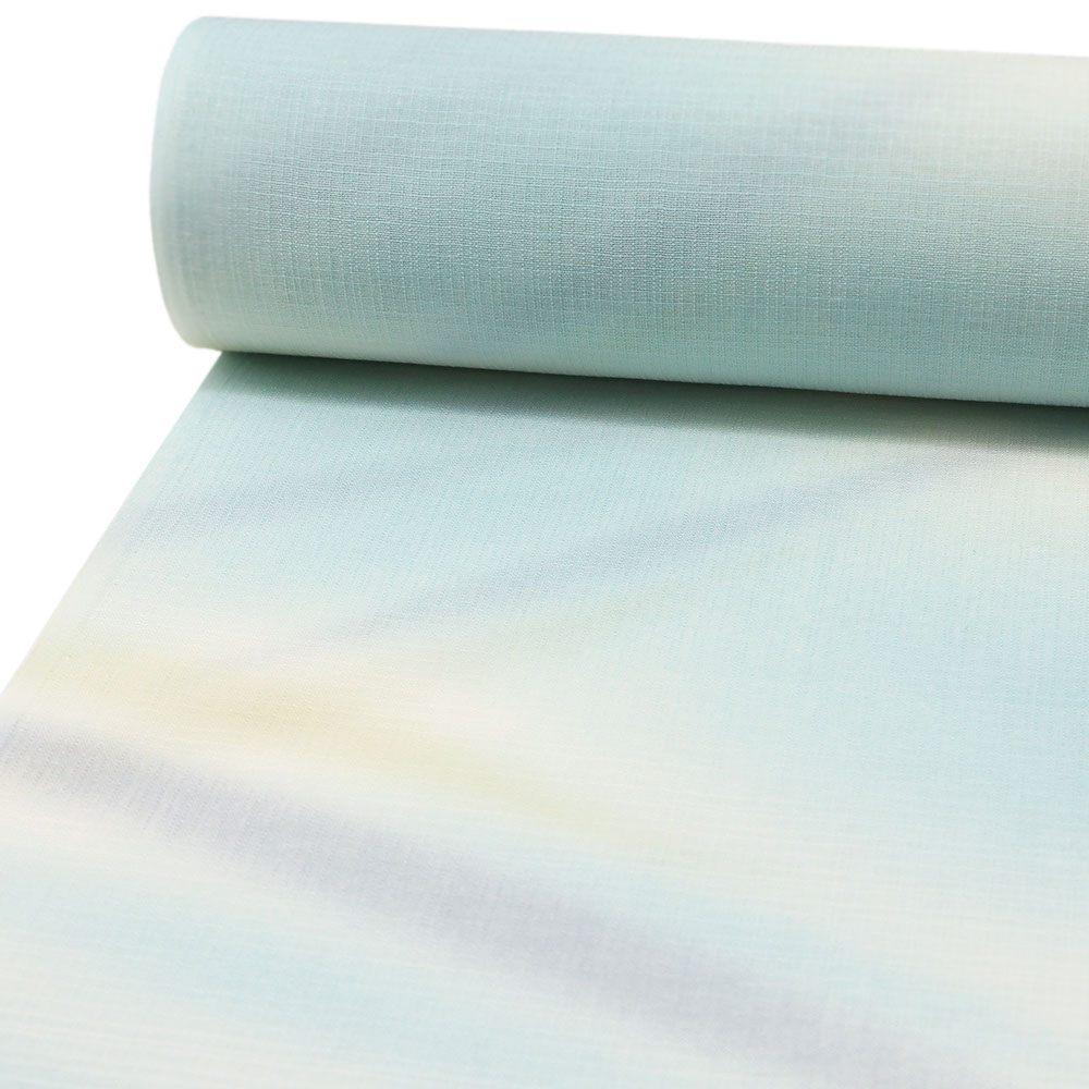 洗える夏襦袢(斜めぼかし)『紅梅襦袢』【東レ爽竹】