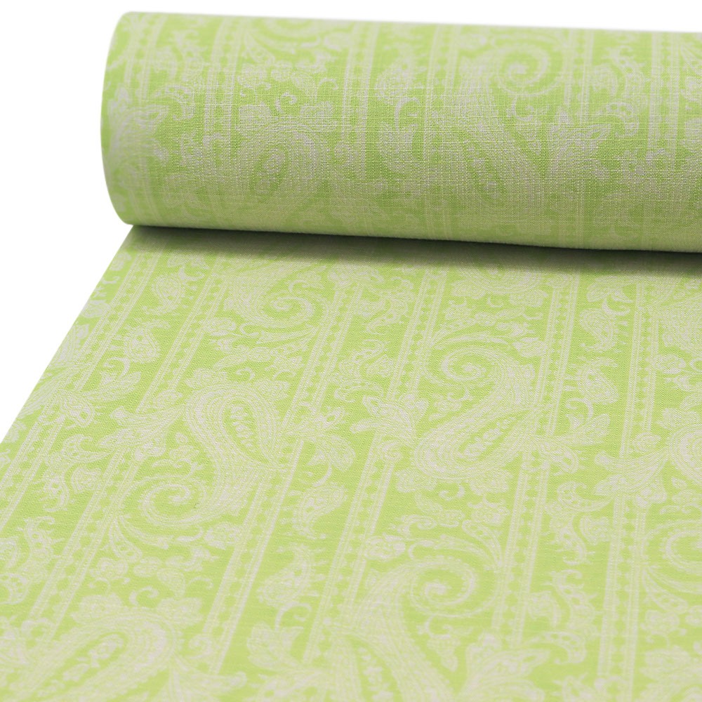 洗える夏襦袢（ペイズリー）『紅梅襦袢』【東レ爽竹】