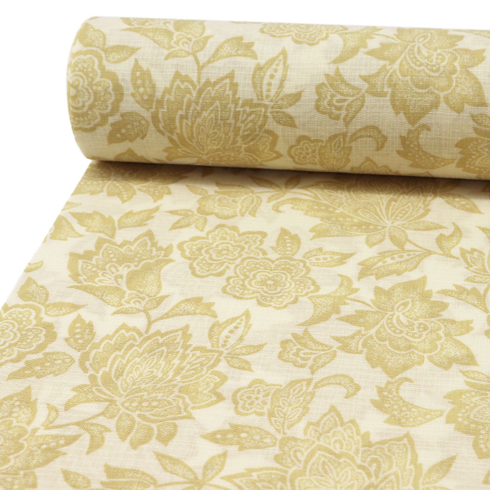 洗える夏襦袢(宝相華)『紅梅襦袢』【東レ爽竹】