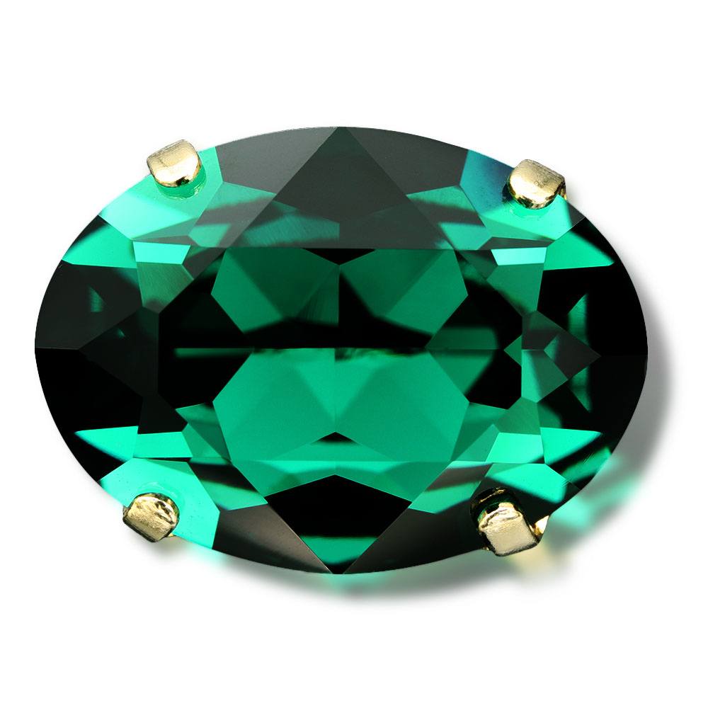 クリスタルガラス帯留（オーバル）【いち利モールオリジナル】