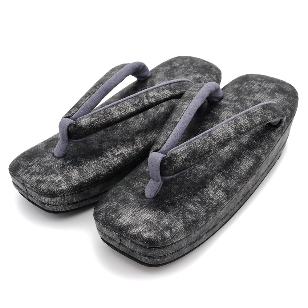 スクエア型草履（ぼかし）『kakutto』【岩佐×いち利モール】